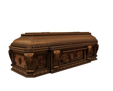 Coffin (GRB_0001) 3D models for cnc